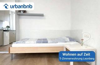 Immobilie mieten in Klosterstrasse, 71229 Leonberg, möblierte 1-Zimmerwohnung Leonberg - Wohnen auf Zeit ab 1 Monat