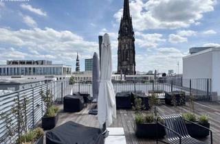 Immobilie mieten in Großer Burstah 34, 20457 HafenCity, On The ROOFTOP - exklusive 107 m² Loftwohnung mit Tiefgarage - beste Altstadtlage Nähe Rathausmarkt!