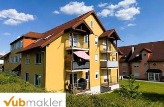 Wohnung kaufen in 95189 Köditz, Helle Dachgeschosswohnung in Köditz mit zwei Balkonen und Tiefgaragenstellplatz