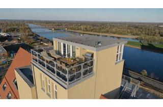 Penthouse mieten in Werner-Heisenberg-Straße 25, 39106 Alte Neustadt, Exklusives Penthouse über den Dächern Magdeburgs – Dachterrasse, Panoramablick und Wohnen auf drei E