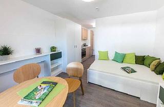 Wohnung mieten in Brunnenstraße 25, 73430 Aalen, Möbliertes Studentenapartment (AAL INN City) ab 01.07.2026 zur Untermiete – Übernahmeoption möglich