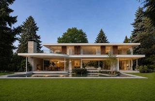 Villa kaufen in 65812 Bad Soden, VISIONÄR: Villa mit Neutra-inspirierter Zukunftsvision auf parkähnlichem Sonnengrundstück