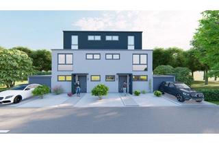 Doppelhaushälfte kaufen in 40667 Meerbusch, NEUBAU in Büderich: Moderne Doppelhaushälfte mit Flachdach(163 m²) schlüsselfertig inkl. Grundstück!