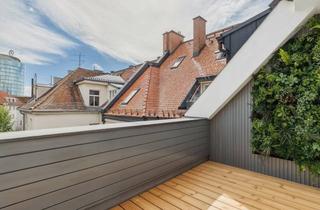 Loft kaufen in 80634 München, Traumhafte bis zu 5-Zimmer-Wohnung im Denkmalmantel: Erstbezug über den Dächern Münchens