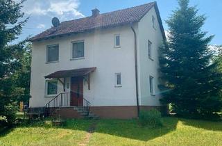 Einfamilienhaus kaufen in 91602 Dürrwangen, Dürrwangen - Einfamilienhaus mit großem Grundstück in ruhiger Lage