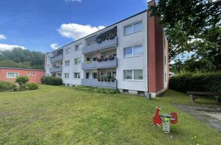 Wohnung kaufen in 22175 Bramfeld, 3 Zimmer, Balkon und Keller – Wohnen mit Grünblick in Hamburg-Bramfeld