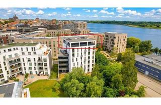 Penthouse kaufen in Gaffelschonerweg, 18055 Stadtmitte, Außergewöhnliches Penthouse an der Warnow | Tiefgarage | www.LUTTER.net