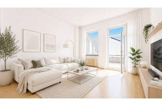 Wohnung kaufen in 65929 Höchst, Helle Vier-Zimmer-Altbauwohnung mit Balkon in Mainnähe