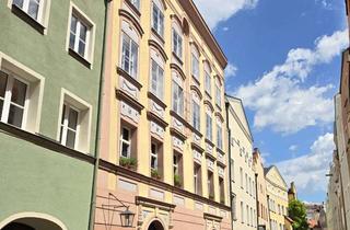 Wohnung kaufen in In Den Grüben 147, 84489 Burghausen, Denkmalschutzjuwel! Barrierefrei mitten in der Altstadt: große 2 Zi. Whg. mit Garage