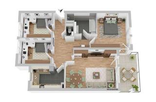 Wohnung kaufen in Haller Weg 13 /1, 89522 Heidenheim, Top Kapitalanlage - vermietete 4-Zimmer Wohnung in bevorzugter Lage WE23