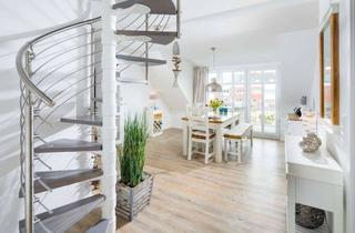 Wohnung kaufen in 26548 Norderney, Raumwunder Norderney: Moderne Maisonette-Perle in der Nordhelmsiedlung
