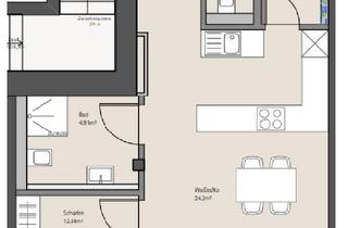 Wohnung mieten in Im Laichle, 73527 Schwäbisch Gmünd, Wunderschöne neuwertige 2-Zimmer-Whg. mit Balkon und EBK