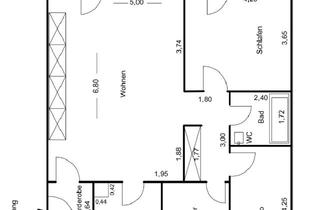 Wohnung mieten in 67657 Innenstadt, Helle 4-Zimmer-Wohnung mit großem Balkon am Stadtrand von Kaiserslautern