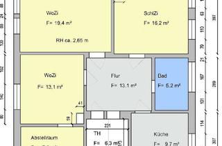 Wohnung mieten in Dr. Rudolf-Friedrichs-Straße 10, 04808 Wurzen, MIT VIEL FLAIR! ZWEIFAMILIENVILLA BIETET 3,5 RAUM-ETAGENWOHNUNG MIT ALTBAUFLAIR UND GARTEN