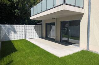 Wohnung mieten in 94315 Straubing, Neubauwohnung mit Garten, Einbauküche, Badewanne/Dusche nahe der Innenstadt!