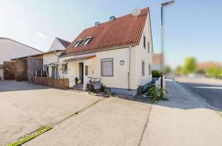 Einfamilienhaus kaufen in 86633 Neuburg, Modernisiertes Einfamilienhaus in guter Lage – vermietet mit zwei Großgaragen und Werkstatt