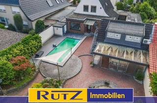 Einfamilienhaus kaufen in 27777 Ganderkesee, Ganderkesee - Heide | Sanierungsbedürftiges Einfamilienhaus mit Pool und Pool-Haus in Toplage