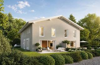 Haus kaufen in 82340 Feldafing, FELDAFING: NEUBAU DOPPELHAUS MIT VIEL PLATZ