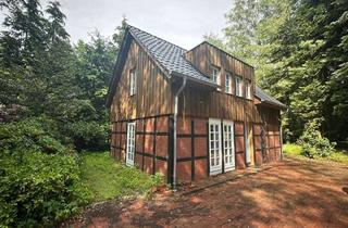 Haus kaufen in 27801 Dötlingen, ZWISCHEN BÄUMEN UND WEITE! Wochenendhaus in absolut ruhiger und naturnaher Wohnlage! Waldgrundstück!