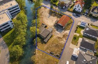 Grundstück zu kaufen in 89520 Heidenheim, Grundstück direkt an der Brenz inkl. genehmigten Bebauungsplänen in Schnaitheim, Heidenheim