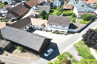 Bauernhaus kaufen in 64750 Lützelbach, Wohnhaus, gr. Garage, ehem. Pferdezucht mit 9x Boxen, 2x Scheunen, Lager-Heuböden im Dreiseitenhof..