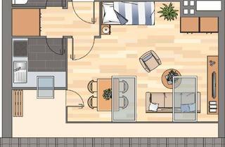 Wohnung mieten in Holbeinstraße, 27753 Deichhorst, 1-Zimmer-Wohnung in Delmenhorst zu sofort Verfügbar!