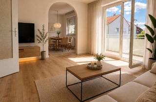 Wohnung mieten in 71254 Ditzingen, Frisch renovierte 3,5-Zimmer-Wohnung mit großem Sonnenbalkon & Einbauküche in Ditzingen