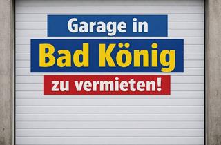 Garagen mieten in 64732 Bad König, Einzelgarage mit Stromanschluss