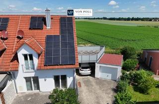 Doppelhaushälfte kaufen in 85416 Langenbach, Moderne Wohnqualität mit Weitblick: Gepflegtes Haus mit sonniger Dachterrasse