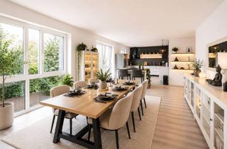 Wohnung kaufen in 50129 Bergheim, Neuwertige 3-Zimmer Wohnung in A+ Architektenhaus mit Balkon und gehobener Ausstattung in Glessen