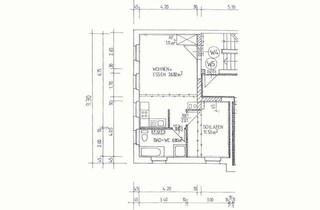 Wohnung mieten in Bebelstraße 27, 99086 Erfurt, 2-Zimmer-Wohnung | Tageslichtbad mit Wanne + Dusche