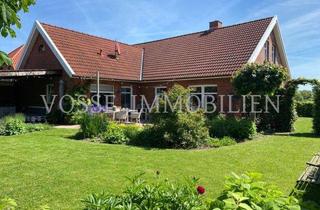 Haus kaufen in 26831 Bunde, RESERVIERT - Courtagefrei für Käufer - Koffer packen und einziehen - Top Bungalow