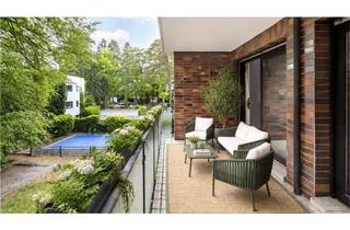 Wohnung kaufen in Dachsberg, 14193 Grunewald, 3-Zimmer-Wohnung mit großzügiger Terrasse und Gemeinschaftspool in Berlin-Grunewald