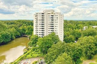 Wohnung kaufen in 40699 Erkrath, Attraktive 3-Zimmer-Wohnung mit Loggia, schönem Ausblick und eigenem TG-Stellplatz am Stadtweiher