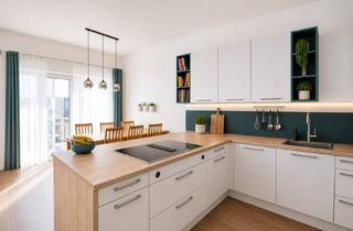 Wohnung kaufen in 86956 Schongau, EINBAUKÜCHE & TIEFGARAGENSTELLPLÄTZE INKLUSIVE - 3-Zimmer Eigentumswohnung mit Balkon in Schongau