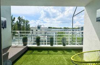 Wohnung kaufen in 81667 München, vermietete, entzückende 3-Zi Dachterrassen - Wohnung - Max III, z. begrünten Innenhof, KP inkl. 2 TG
