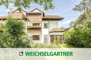 Wohnung kaufen in 85609 Aschheim, Idyllische Garten-Maisonette in ruhiger Feldrandlage – sonnige Südwest-Ausrichtung und 2 Stellplätze