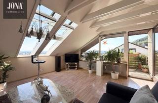 Penthouse kaufen in 95326 Kulmbach, Atelierflair trifft Weitblick – außergewöhnliche 4-Zimmer-Wohnung mit Galerie, zwei Balkonen und Bli