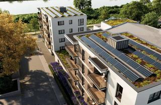 Wohnung kaufen in 65203 Biebrich, *Traumhafte 3-Zimmer Neubauwohnung mit einmaligem Rheinblick*Balkon und Tiefgarage*KfW40*