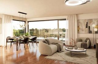 Wohnung kaufen in 65203 Biebrich, *RESERVIERT*Wohnen DIREKT am Rhein*Exklusive 4,5-Zimmer Neubauwohnung mit Terasse und Garten*KfW40*