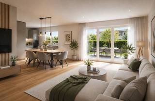 Wohnung kaufen in 73765 Neuhausen, Provisionsfrei: 4 Zimmer-Neubauwohnung mit Terrasse und privatem Garten
