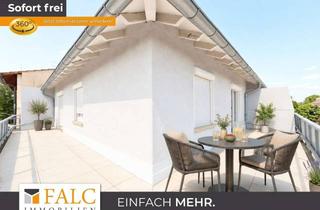Wohnung kaufen in 75175 Oststadt, Großer Sonnenbalkon über den Straßen der Stadt