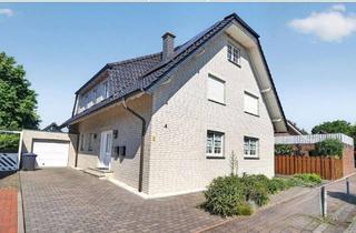Wohnung kaufen in 59399 Olfen, Wohnen wie im eigenen Haus – Große Erdgeschosswohnung mit Traumgarten und Garage im Zweiparteienhaus