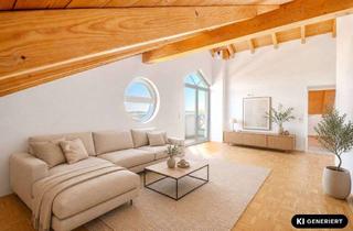 Wohnung kaufen in 83512 Wasserburg, Charmante Dachgeschosswohnung mit Stadtblick in Wasserburg – 2 Zimmer, Balkon & Tiefgarage