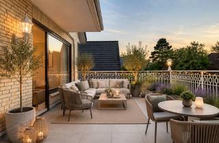Wohnung kaufen in 22391 Wellingsbüttel, TOP-Lage Klein Borstel: Familienwohnung mit Dachterrasse!