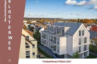 Wohnung kaufen in 89233 Neu-Ulm, 2-ZIMMER ETW IM EG MIT LOGGIA | WOHNEN IM KLOSTERWEG IN BURLAFINGEN