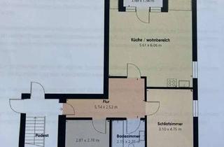 Wohnung mieten in 63743 Obernau, Charmante 3-Zimmer Dachgeschosswohnung in Aschaffenburg/Obernau