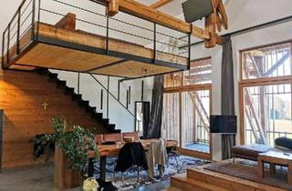 Lofts mieten in Obereggerhausen, 83355 Grabenstätt, Exkl. Loft, möbliert auf ehem. Bauernhof, Bergblick, Nähe Chiemsee
