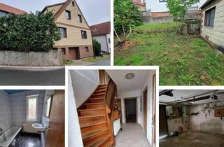 Haus kaufen in 98597 Fambach, 49.700 EUR für 151 m² mit Innengarage: Sanierungsprojekt in Fambach für Macher und Investoren