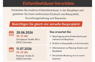 Haus kaufen in 09577 Niederwiesa, Achtung! Baustellenbesichtigung in Adelsberg am 28.06., 10:00-12:00 Uhr